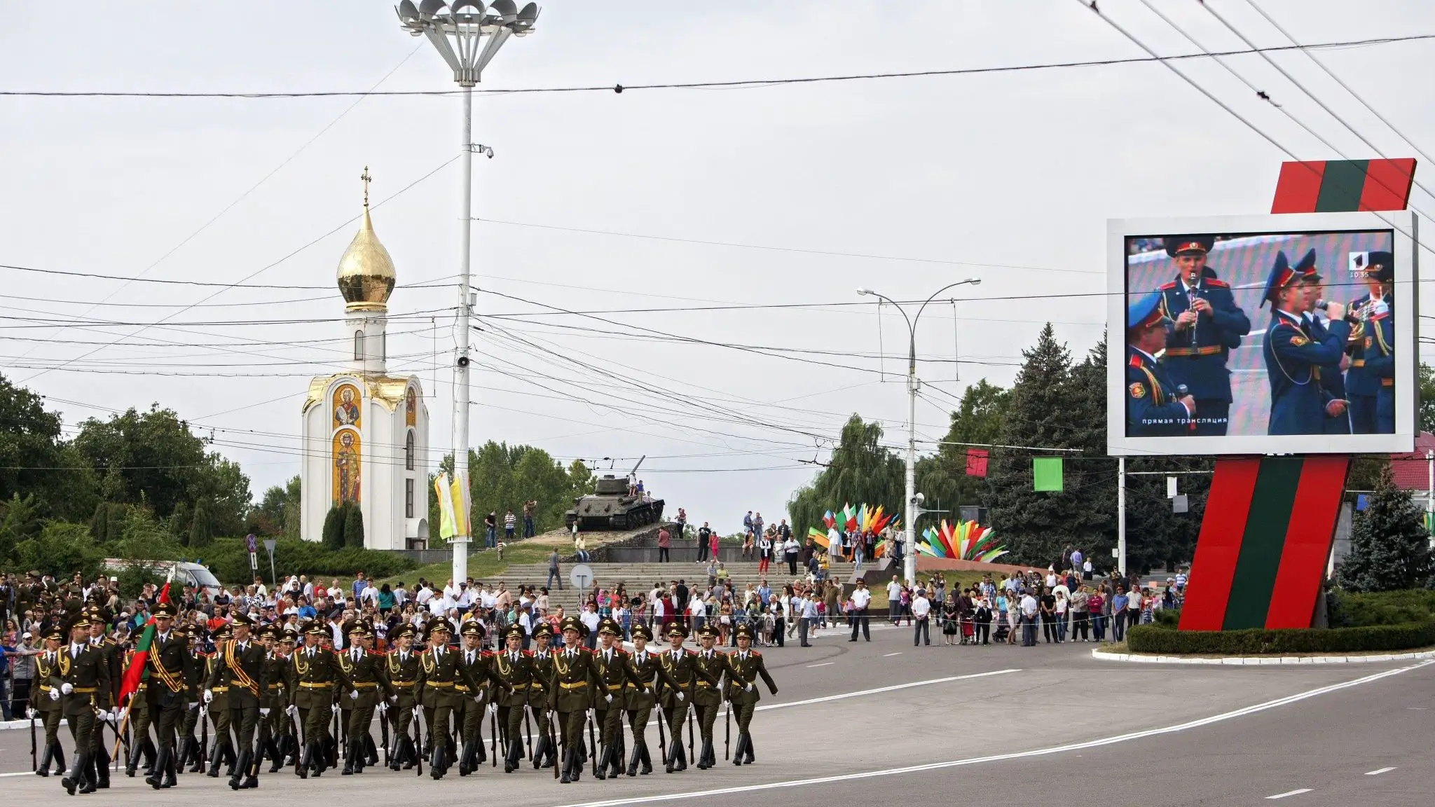 Transnistrië parade