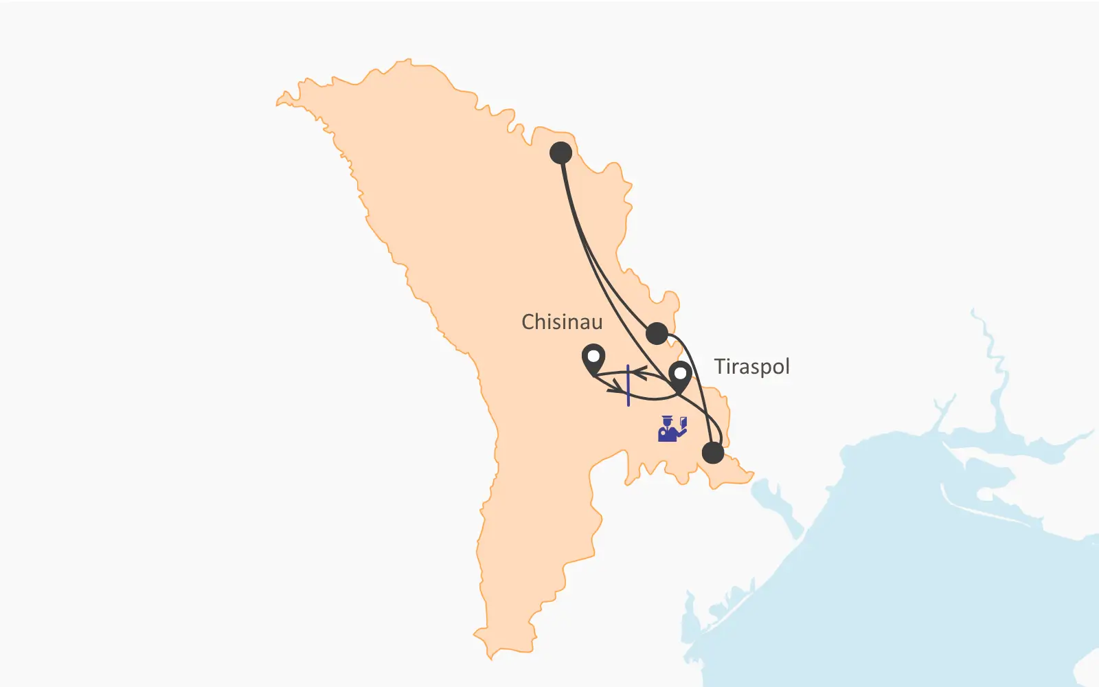 Reis naar Transnistrië - Het land dat niet bestaat
